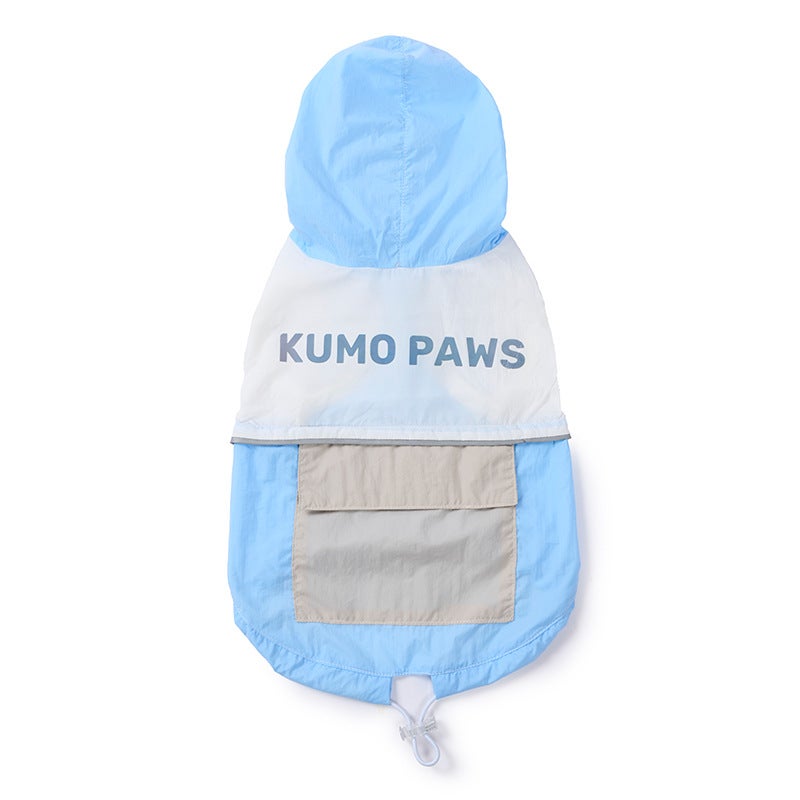 KUMOPAWS Dog UV Protection Breathable Hooded Outdoor Sun Suit - Image 5
