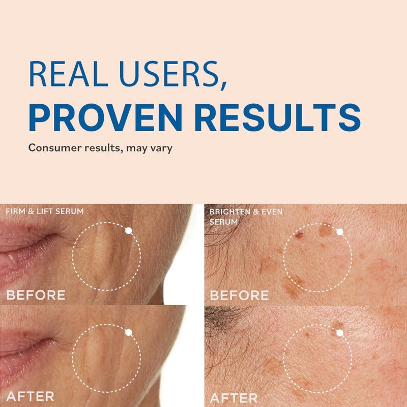 goPure Power Serum Trio Set - Radiant Vitamin C Serum, Hydrating Hyaluronic Acid, Bakuchiol and Retinol for Visibly Brighter, Moisturized, and Firmer-Looking Skin - Set of 3, 1.0 fl oz - Image 3