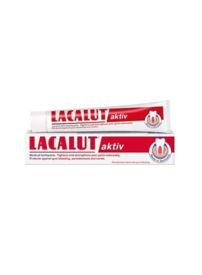 LACALUT Aktiv Toothpaste White 75ML - Image 2