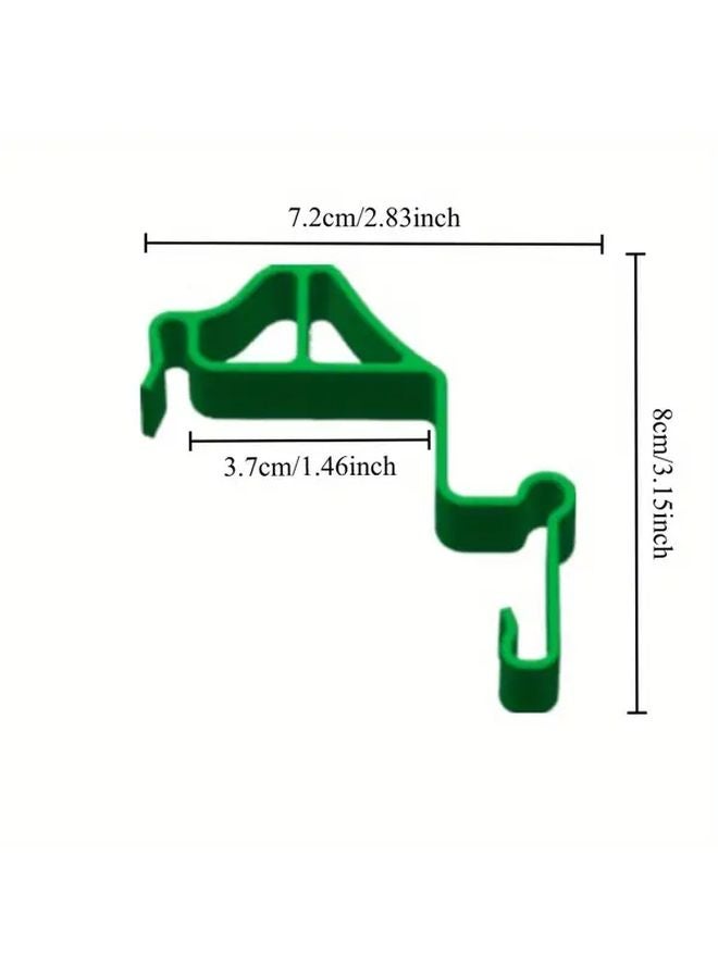 1pc Press To Open Insect Prevention Trash Can Lid Clip Green Black Durable Plastic - Image 5