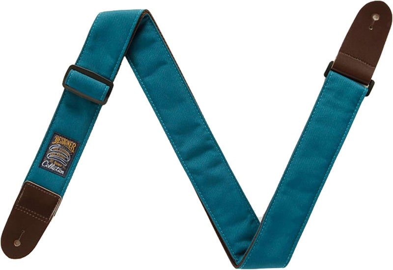 Ibanez Designer Collection Guitar Strap - Deep Blue Petrol - Image 1