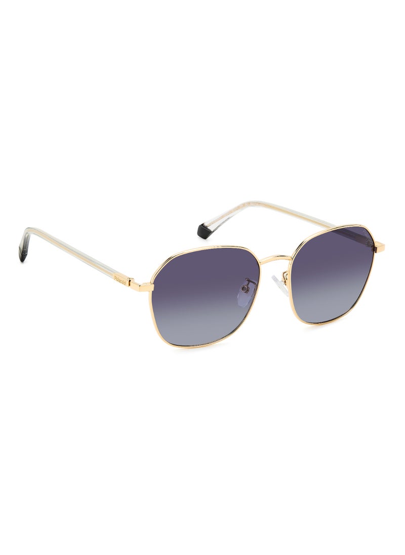 Polaroid Men's Polarized Metal Sunglasses Pld 4168/G/S/X Grey 50 - Lens Size: 49.9 Mm - Gold  - Image 2