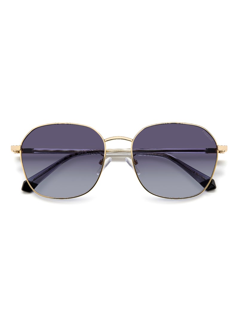 Polaroid Men's Polarized Metal Sunglasses Pld 4168/G/S/X Grey 50 - Lens Size: 49.9 Mm - Gold  - Image 4