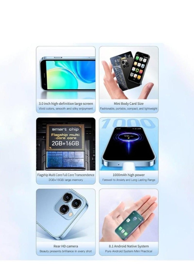 SOYES XS18 Pro Ultra Compact Mini Smartphone | Android Quad Core | Pocket-Sized Mobile - Image 5