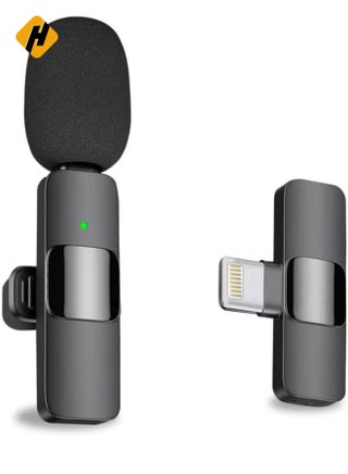 Professional Wireless Lavalier Lapel Microphone for iPhone, iPad - Cordless Omnidirectional Condenser Recording Mic for Interview Video Podcast Vlog YouTubeAbout this item Easy Automatic Connection: T - pzsku/Z0A6B9E62EF9110816EF8Z/45/_/1734186650/c06123ef-ea20-464d-afb1-931d337c3350