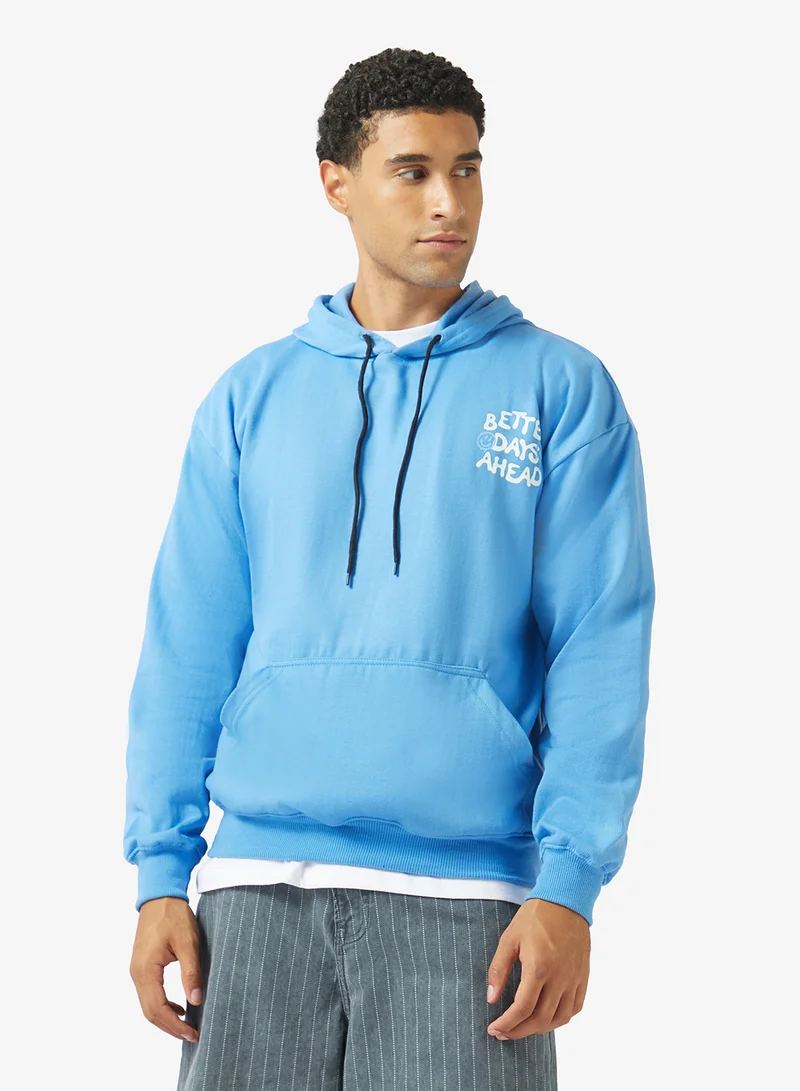 Seventy Five  Graphic Pullover Hoodie for Men | Best Price UAE