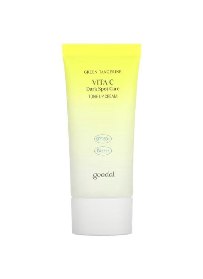 Goodal - Green Tangerine Vita-C Dark Care, Spot Tone Up Cream, SPF 50+ PA++++, 1.69 fl oz (50 ml) - Image 1