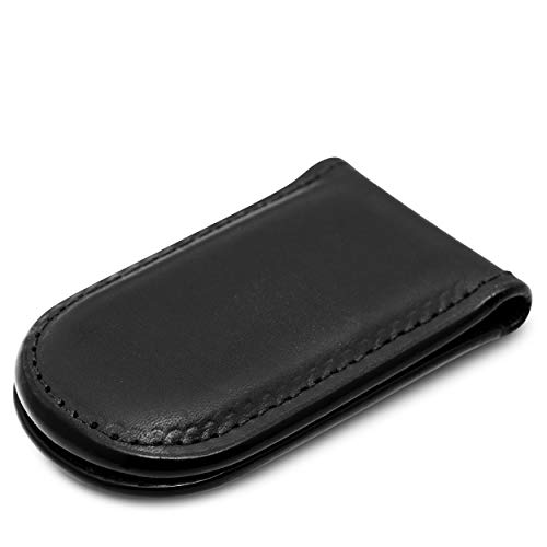 Bosca Men's Money Clip, Black - Image 4