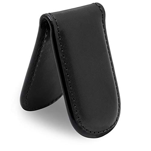 Bosca Men's Money Clip, Black - Image 5