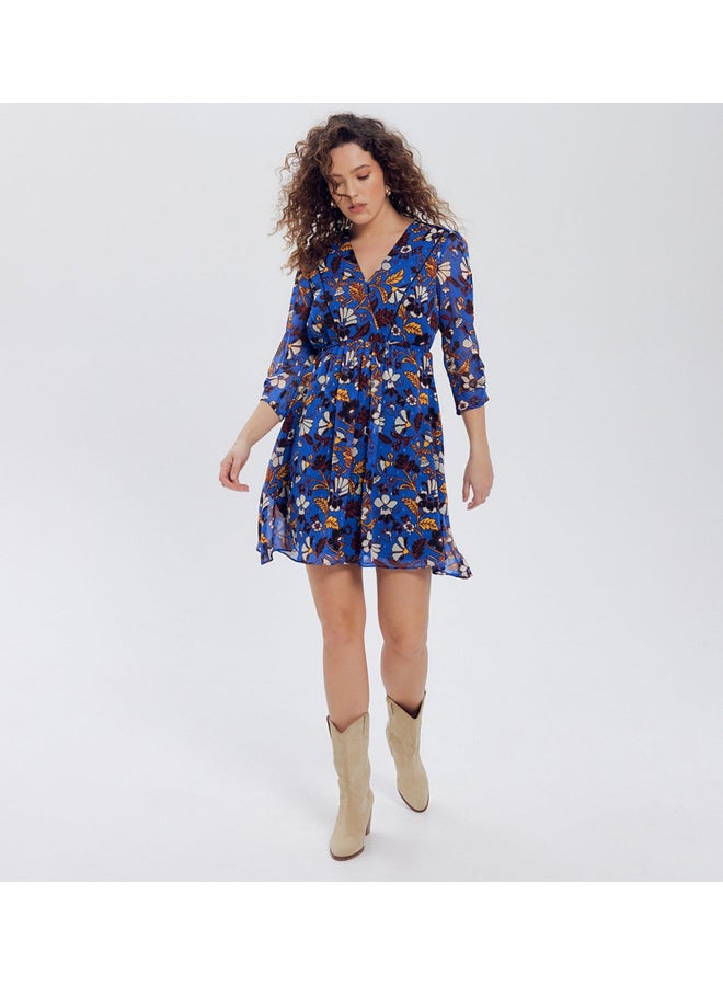 promod Short patterned dress - Image 1