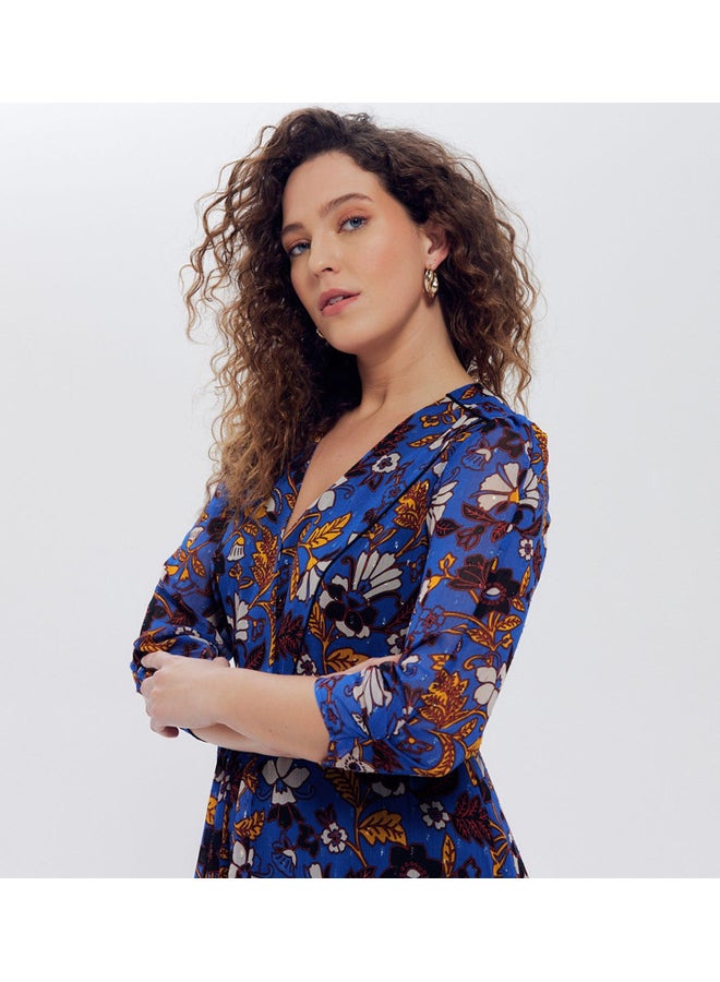 promod Short patterned dress - Image 5