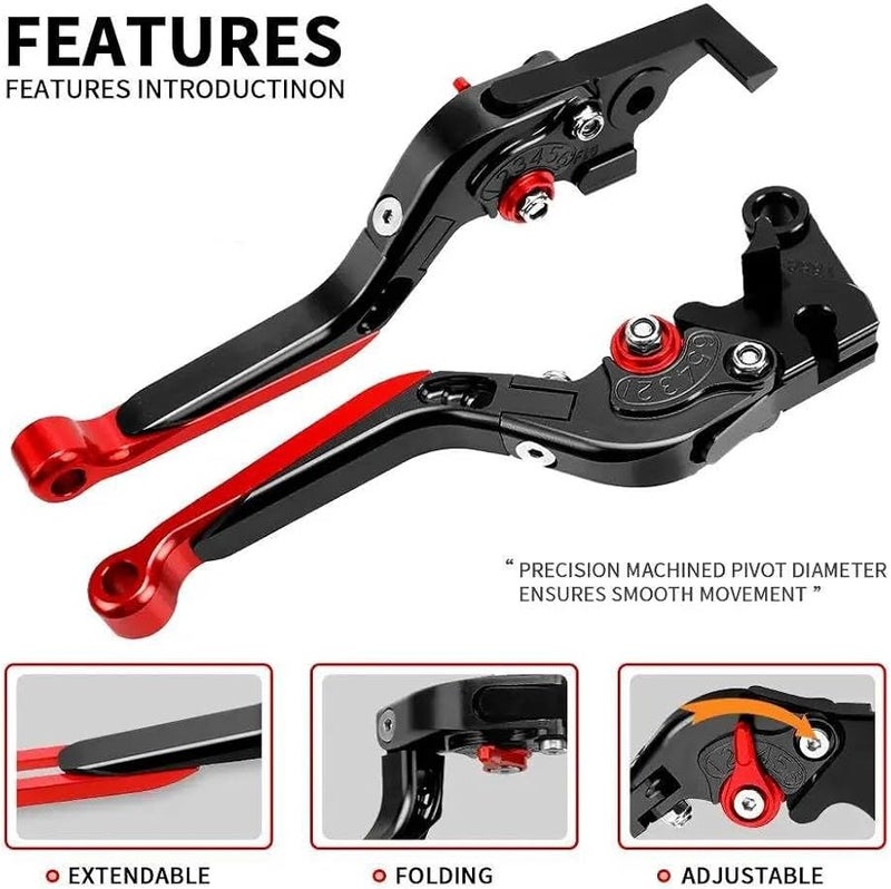 Motorcycle Brake Clutch Levers For Yamaha NMAX 155 125 2015 2024 Size R - Image 3