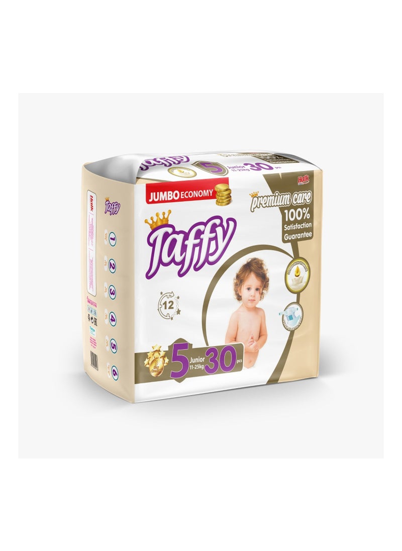 Generic Features of Taffy Baby Diapers Size 5 – 30 Pieces for Superior Comfort and Protection  - Image 1