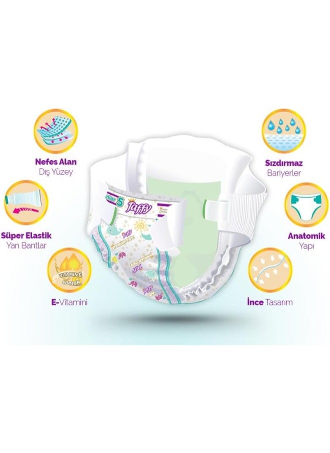 Generic Features of Taffy Baby Diapers Size 5 – 30 Pieces for Superior Comfort and Protection  - Image 2