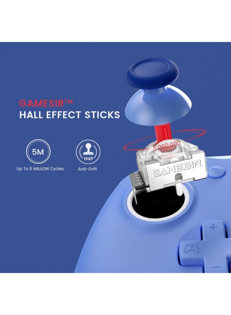 جيم سير وحدة تحكم سلكية G7 SE لجهاز Xbox Series X|S و Xbox One و Windows 10/11، جهاز تحكم للألعاب سهل الاستخدام مع عصي تحكم بتأثير هول/زناد هول، مقبس صوت 3.5 مم - Image 2
