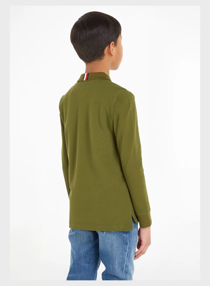 TOMMY HILFIGER Kids Colorblock Polo
