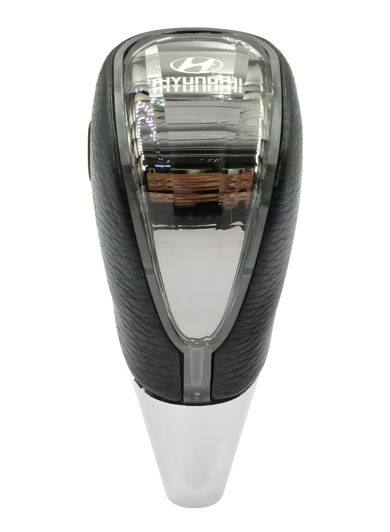 هيونداي مقبض ناقل حركة LED بسبعة ألوان لسيارة هيونداي - حساس للمس، مزود بمنفذ USB، مزود بإضاءة متعددة الألوان MOB-26136 - Image 2