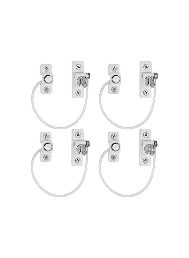 The Bros 4 Pack Window Guard Door Window Lock Sliding Door Locks for Baby Safety Sliding Door Locks Childproof Locks - Image 2
