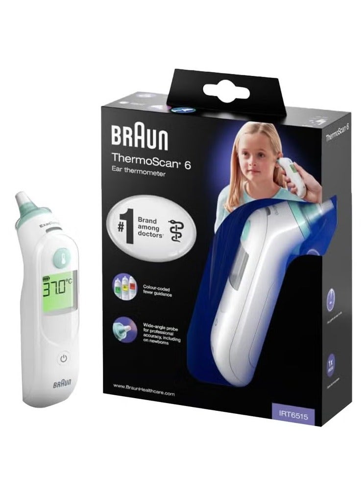 general ترمومتر الأذن براون ثيرمو سكان 6 IRT 6515