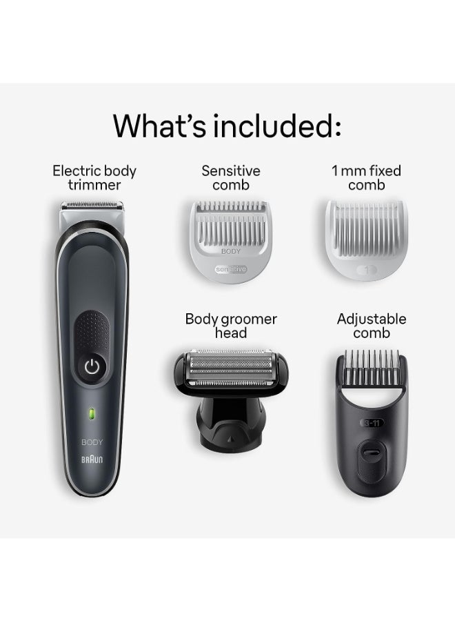 BRAUN Body Groomer Series 5 BG5360 International Version Black - Image 2