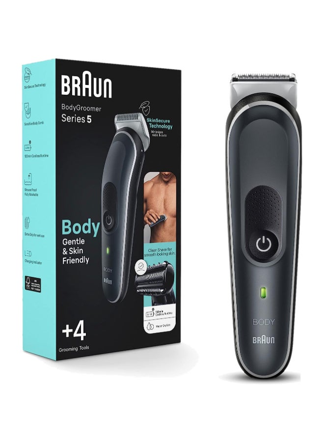BRAUN Body Groomer Series 5 BG5360 International Version Black - Image 1