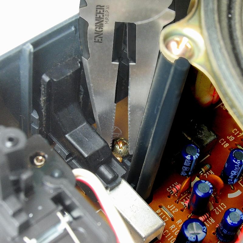 Engineer كماشة إزالة البراغي ENGINEER PZ-60، 193 مم كماشة أنف طويلة مع فكوك مسننة لاستخراج البراغي - Image 4