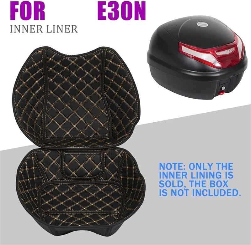 QASULER Motorcycle Top Box Liner for GIVI E30N - Image 5