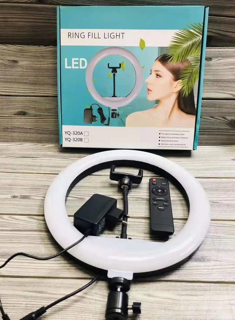 Professional Ring Fill Light with Remote Control YQ-320A - Image 3