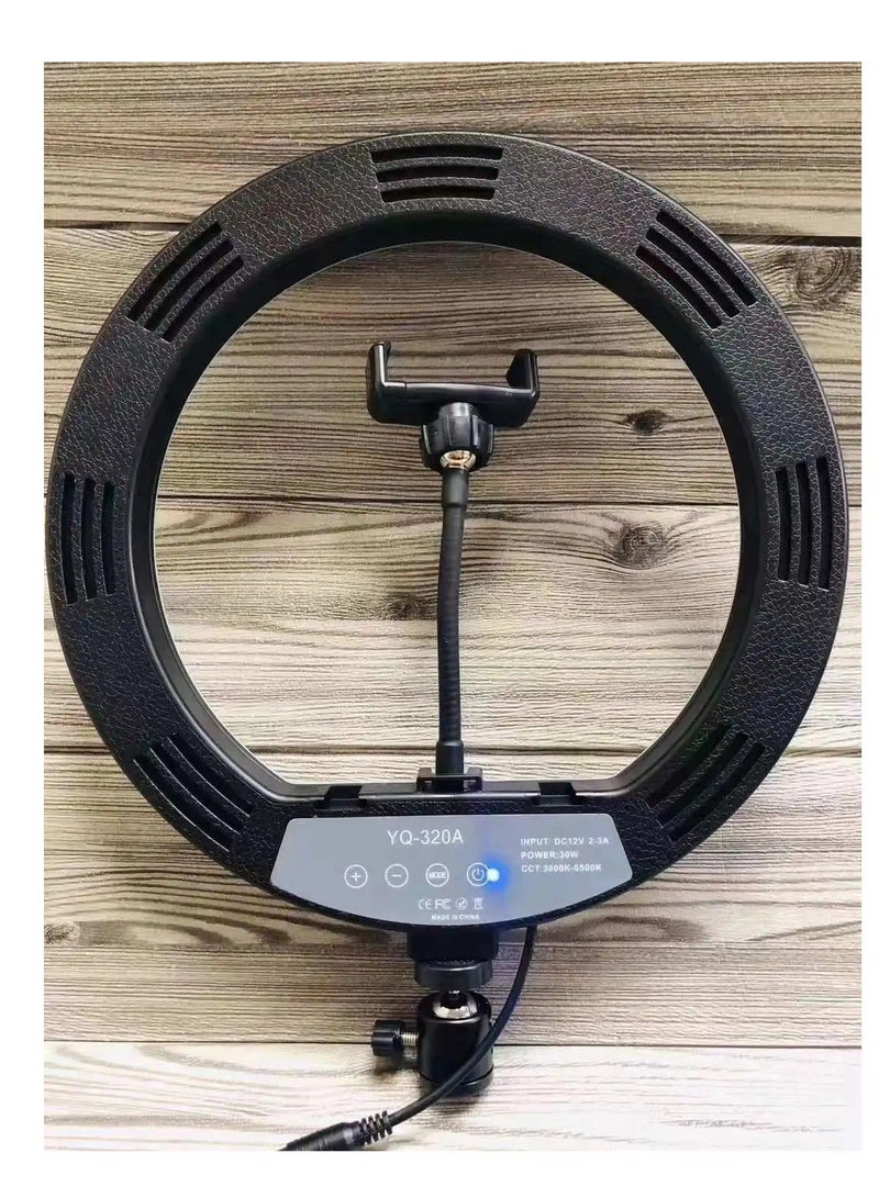 Professional Ring Fill Light with Remote Control YQ-320A - Image 1