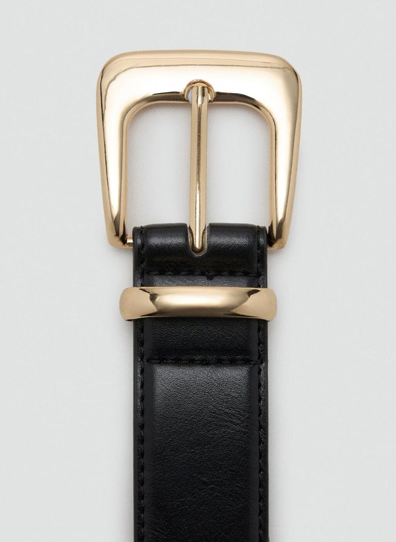 MANGO Metal buckle belt - Image 2
