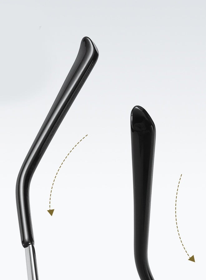 نظارات شمسية معدنية مستديرة ريترو برينس ميرور 801 للجنسين نظارات شمسية مستقطبة - Image 5