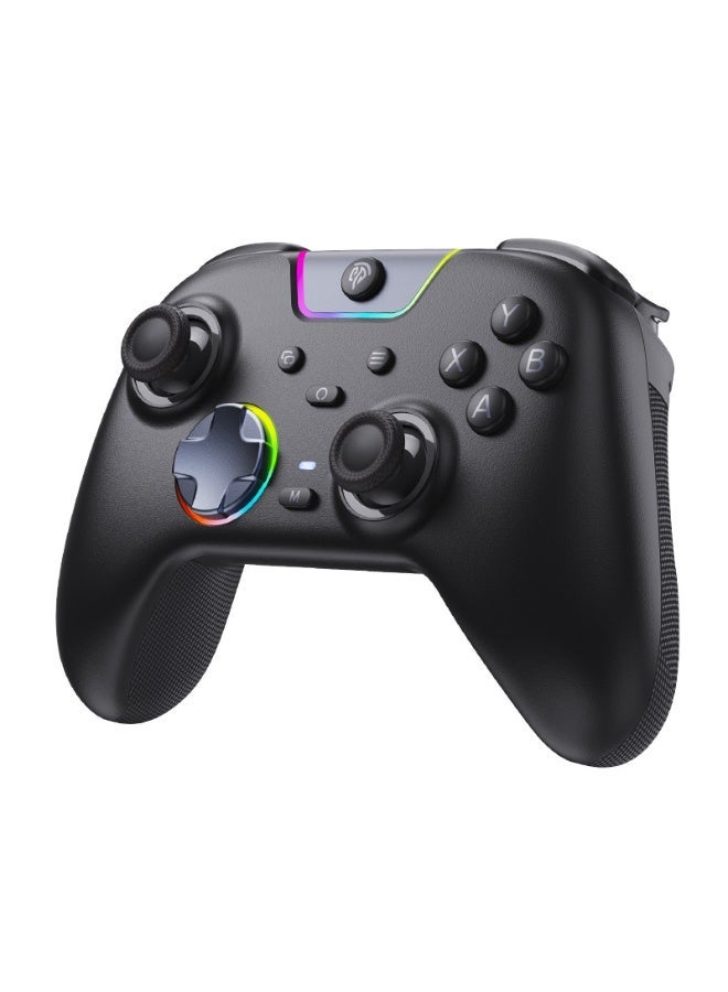 EasySMX Classic Gamepad EasySMX X05Pro Wireless Game Controller for PC/Switch/Steam/iOS/Android/Android TV BOX with Dual-Mode Impulse Triggers, Hall Joysticks, Ergonomic Skin-Like Grip, Quiet-Touch Low-Noise Buttons, 1000Hz Polling, 2 Programmable Buttons, RGB, 1000mAh Battery - Image 2