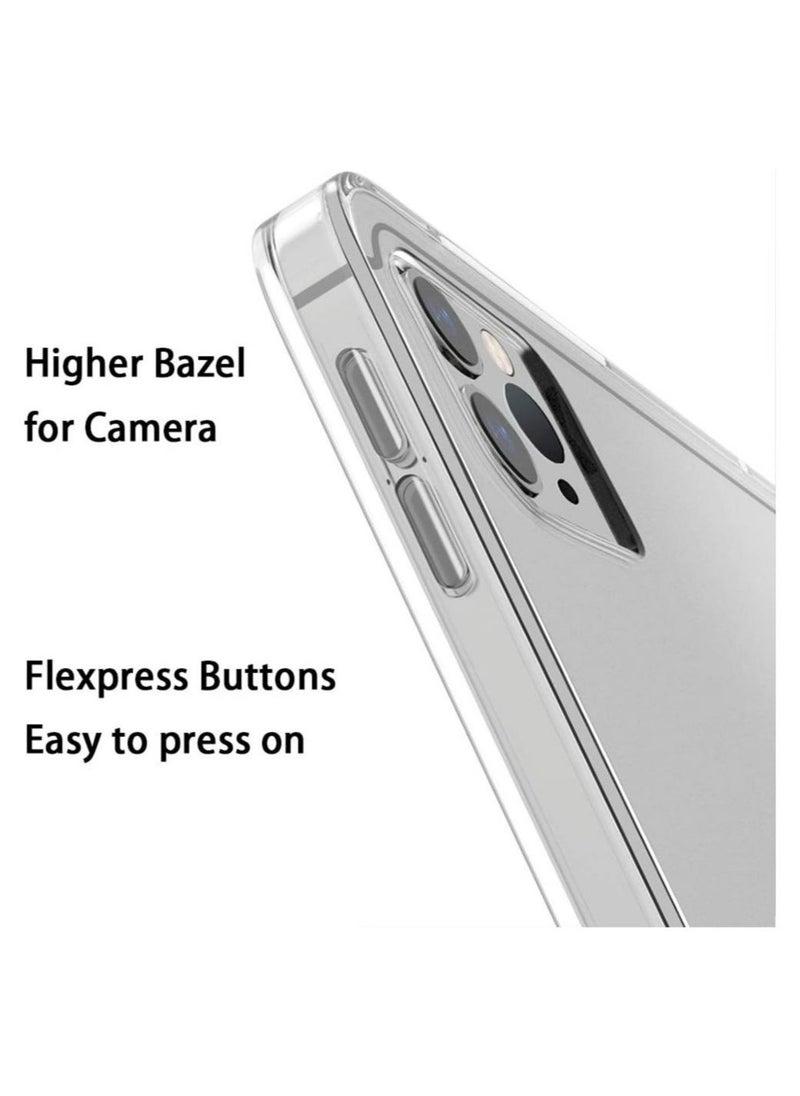 vesus Clear Case for iPad Pro 12.9 2022 2021 2020 6th 5th 4th Generation , Support Apple Pencil 2nd Gen Charging, Soft Slim Lightweight TPU Cover for iPad Pro 12.9 inch - Image 2