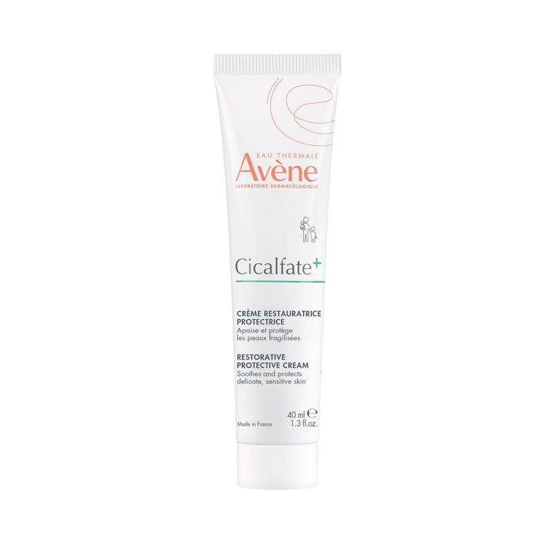 Avene Cicalfate+ Restorative Protective Cream, postbiotic skincare for sensitive skin, helps restore skin barrier, face and body, safe for infants, children and adults, 1.3 Fl Oz - Image 1