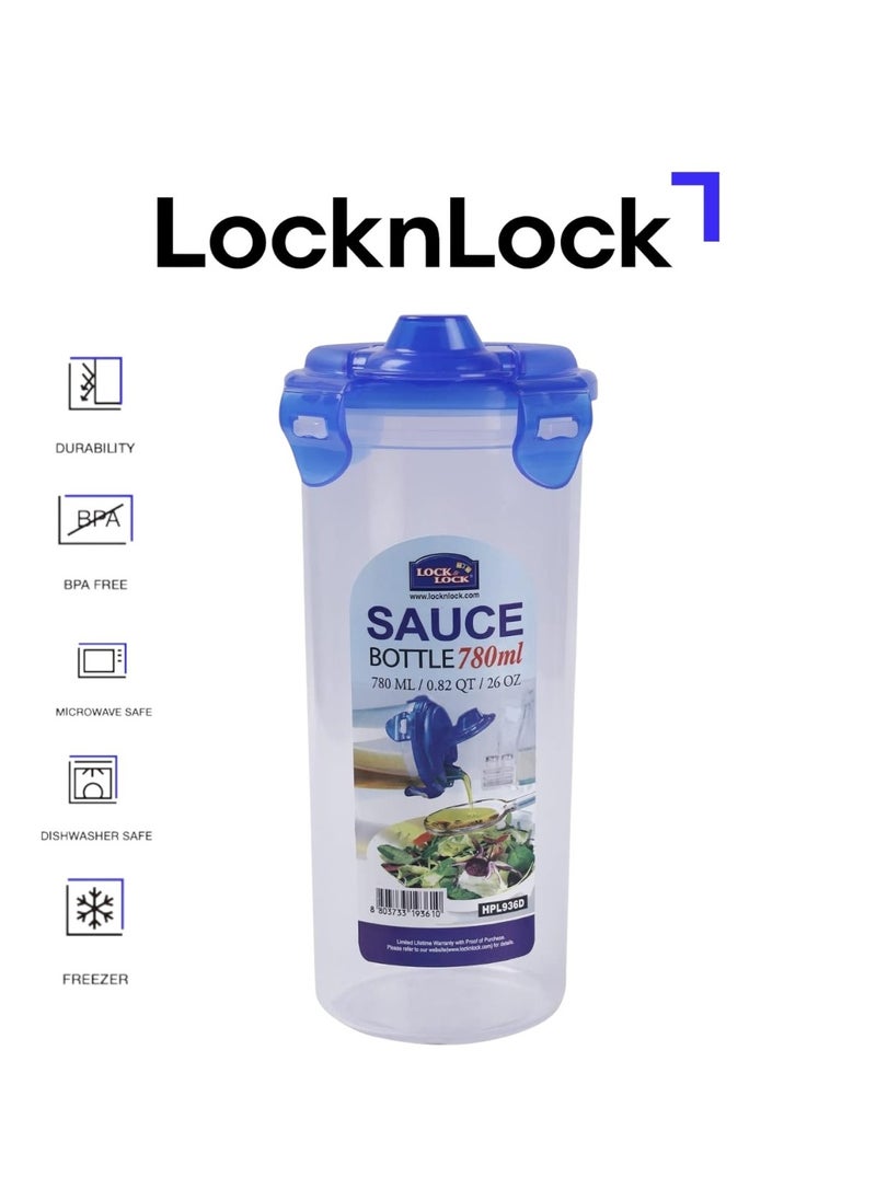LOCK & LOCK LocknLock 780ml Sauce Bottle – Durable, BPA-Free Condiment Container, Dishwasher Safe  - Image 1