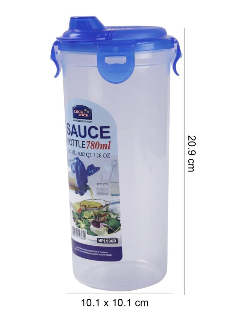 LOCK & LOCK LocknLock 780ml Sauce Bottle – Durable, BPA-Free Condiment Container, Dishwasher Safe  - Image 2