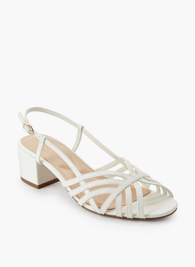 Celeste Women Block Heel Backstrap Sandals - Image 2