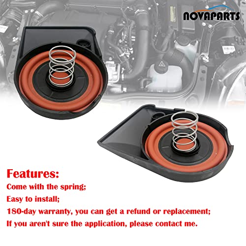 NOVAPARTS Valve Cover Cap PCV with Membrane N18 Engine Replacement for 2010-2016 MINI Cooper S R55 R56 R57 R58 R59 R60 R61 1.6L 11127646552 11127603390 - Image 4