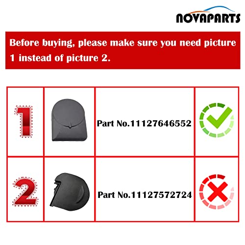 NOVAPARTS Valve Cover Cap PCV with Membrane N18 Engine Replacement for 2010-2016 MINI Cooper S R55 R56 R57 R58 R59 R60 R61 1.6L 11127646552 11127603390 - Image 5