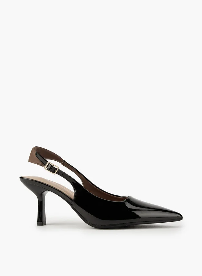 فلورا بيلا من شو إكسبرس أحذية بكعب مدبب بإبزيم وكعب خنجر