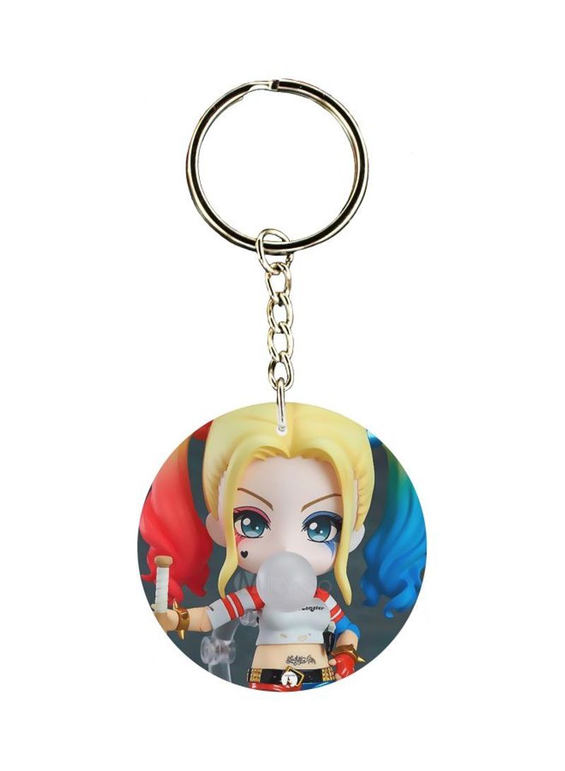 Anime Character Printed Keychain