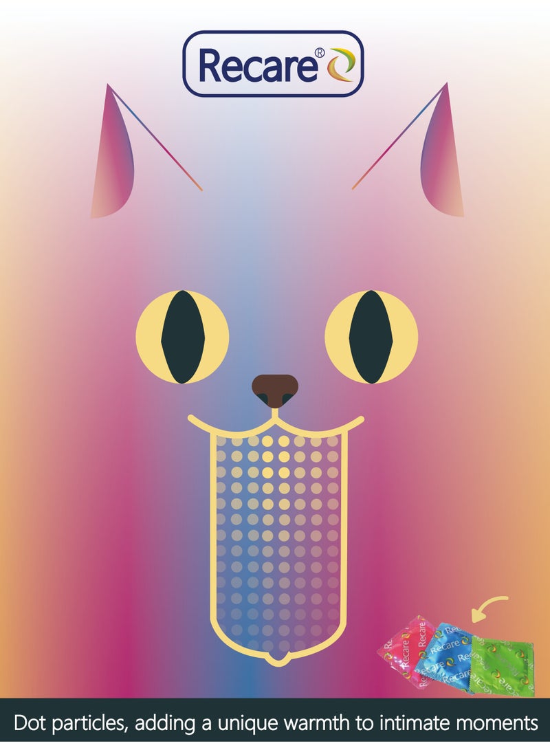 Recare 3 boxes include (embellished, delayed, ultra-thin 12 pieces) different experiences - Image 3