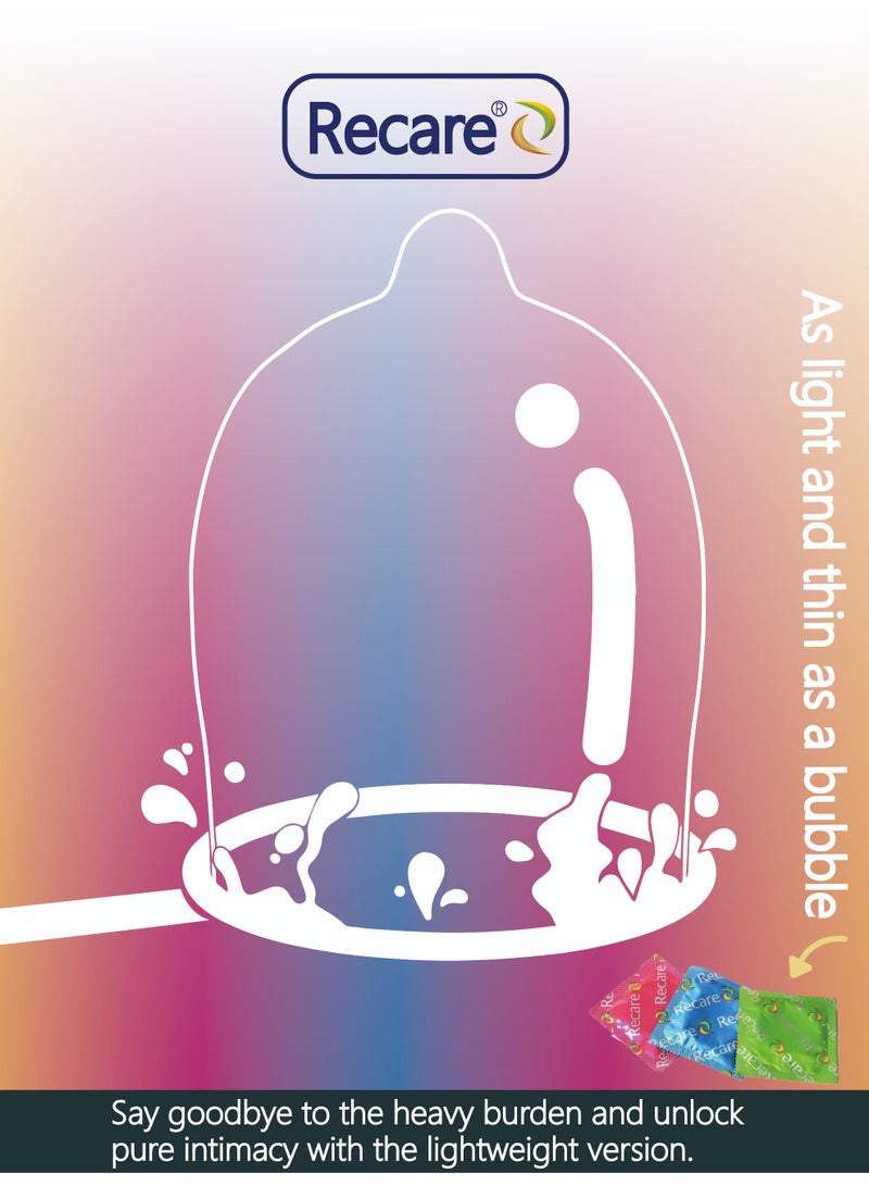 Recare 3 boxes include (embellished, delayed, ultra-thin 12 pieces) different experiences - Image 4