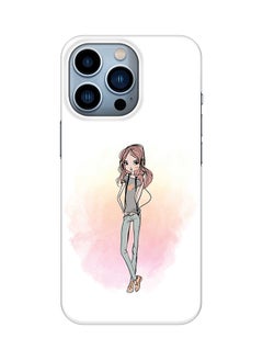 Case for iPhone 15 Pro Slim Snap Classic Series Mobile Cover Hard PC Shield Matte Finish Phone CasePrint - Girl Next Door