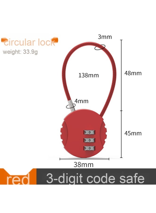 Compact Keyless Padlock - The Perfect Blend of Security and Portability