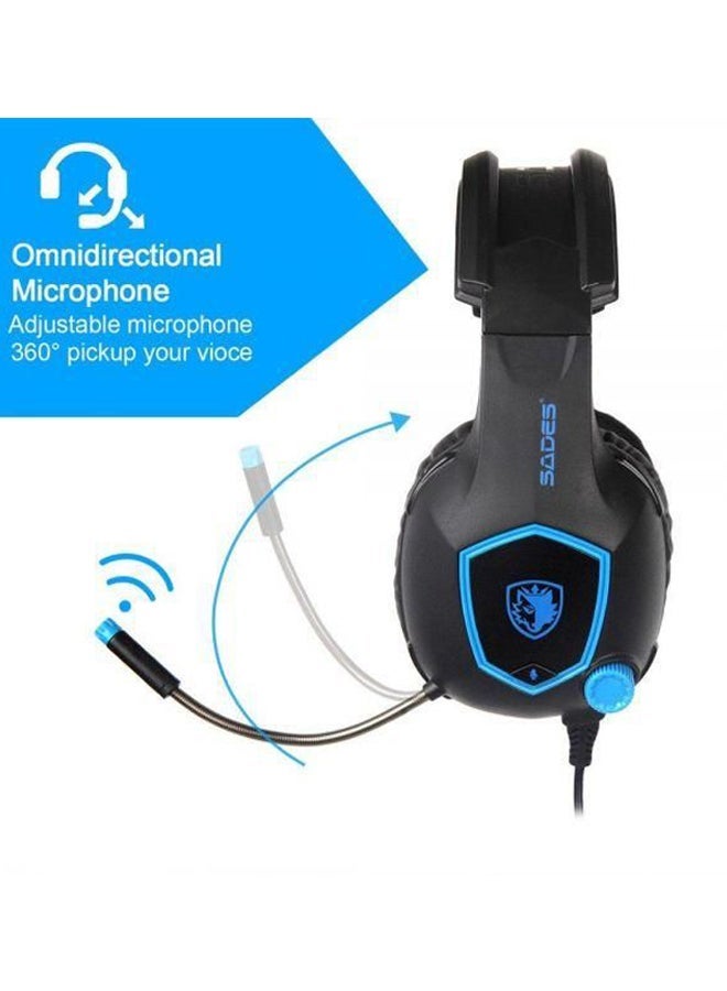 NIBEMINENT SA818 Gaming Wired Headphone For PS4/Xbox One/PC/Laptop/Mac/iPad/iPod  - Image 2