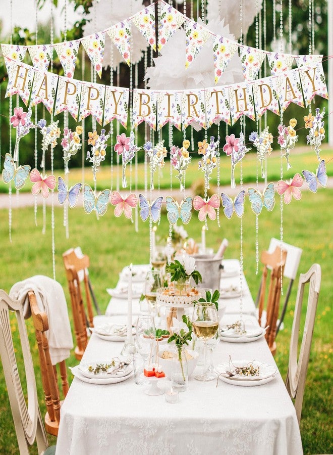 Homarkable Flower Party Decorations, Flower Birthday Decorations 5Pcs - Image 5