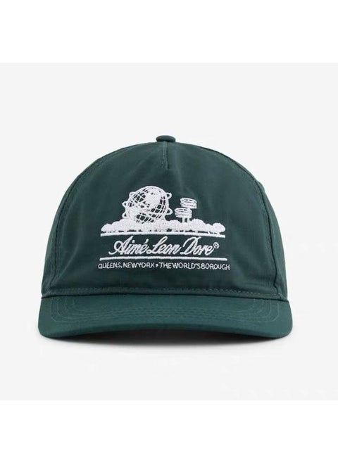 Aime Leon Dore Embroidered Adjustable Baseball Cap peacock green