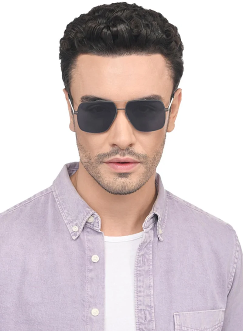 VINCENT CHASE Unisex UV Protection Square Sunglasses - VC S15741 - Lens Size: 61 Mm