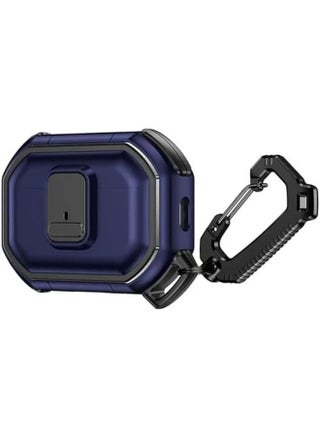 AirPods Pro 2nd Generation Cover 2022 With Lock Lid And Keychain Hook Double Layer Dustproof Blue - pzsku/Z0A6DD9471DA8BE4623FBZ/45/_/1732312336/2e80e18b-95fb-4328-b117-f9a1abe84a1c